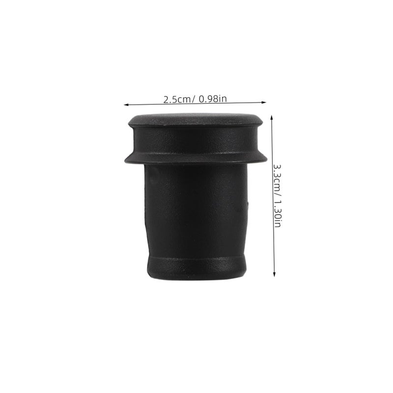 Universal Car Cigarette Lighter Cap Cover Black Dust Protection Easy Installation - Image 3