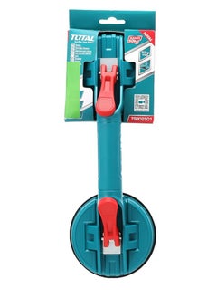 TOTAL Total 115mm Dual Suction Cup Lifter – Heavy-Duty Glass & Tile Suction Sucker Tool – 50KG Max Pulling Force – ABS Handle – Ideal for Lifting Glass, Tiles, Mirrors, & Smooth Surfaces  - Image 4