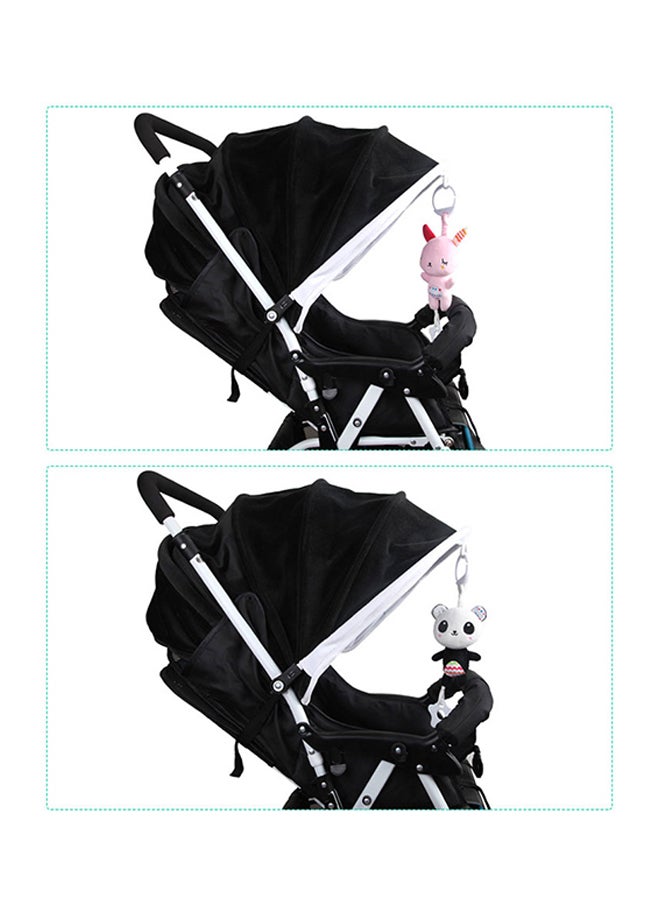 Panda Stroller Toy With Teether - Image 3