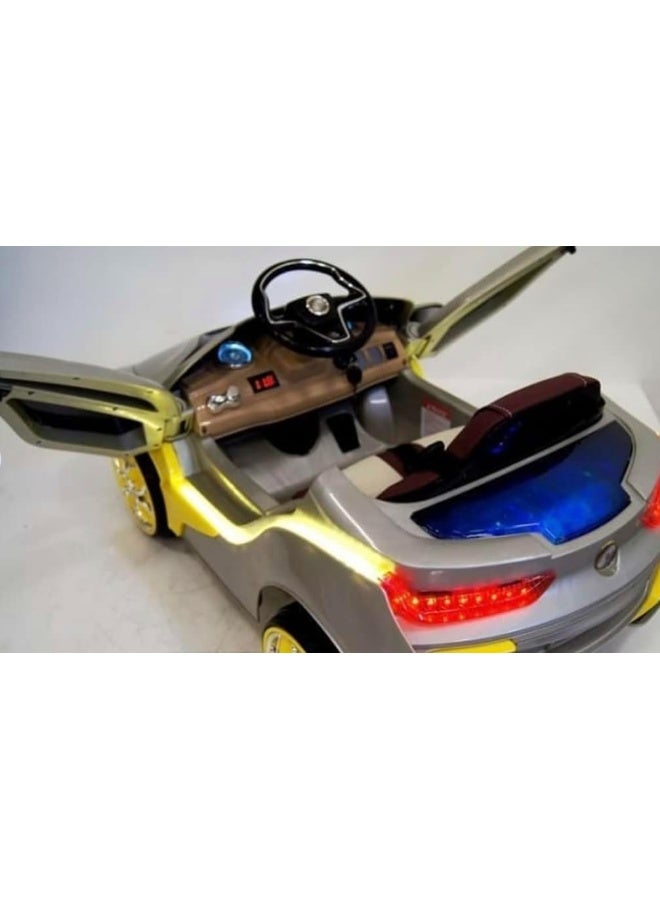 Kids Electric Car Control Car Silver - Image 2