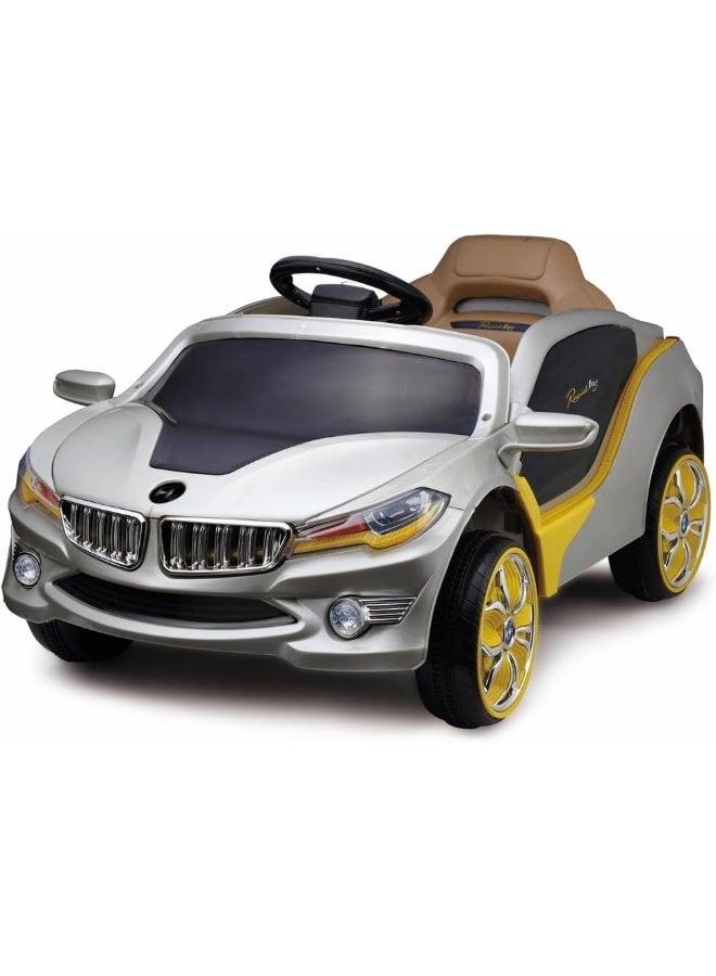 Kids Electric Car Control Car Silver - Image 1