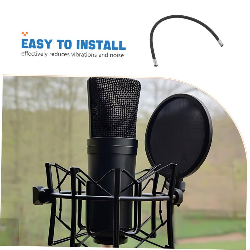 10 Pcs Durable Rubber Shock Mount Bands For Microphone Noise Reduction And Vibration Isolation - Image 4