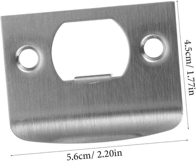 لوحة توجيه قفل الباب من النوع D المصنوعة من الفولاذ المقاوم للصدأ للأبواب الخارجية - Image 3