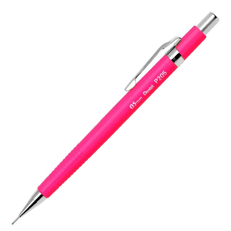 Pentel P205-F - Sharp Mechanical Drawing Pencil 0.5 mm, Barrel Pink - Image 4
