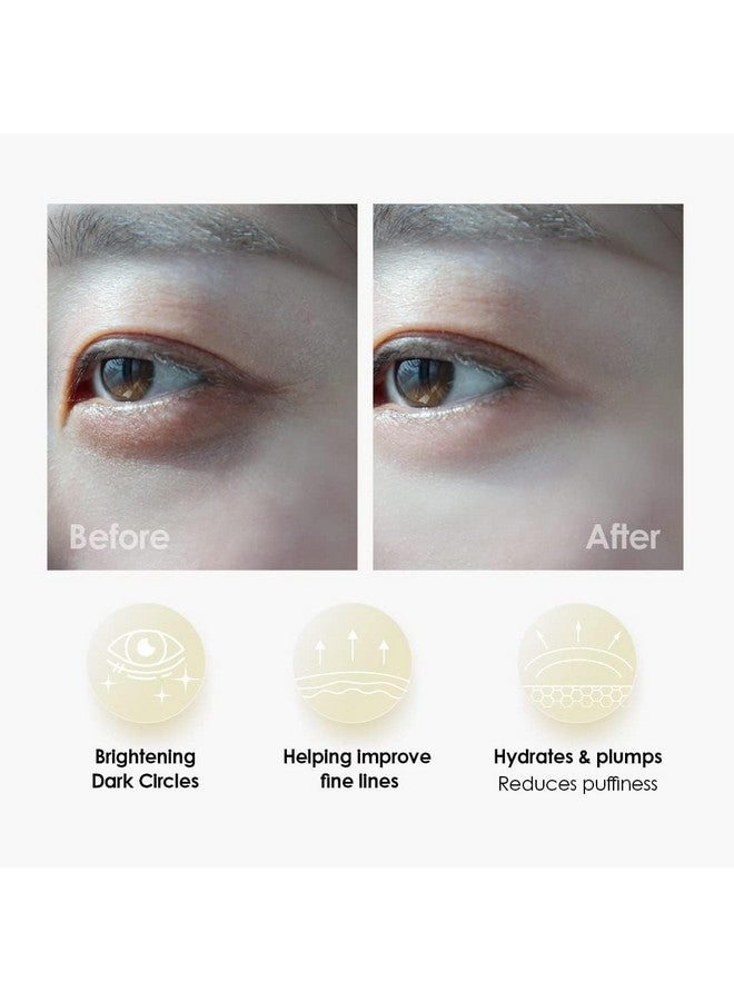 glowiest Sweet Dreams Collagen Glow Gold Eye Masks l Under Eye Patches for Beauty & Self Care Wrinkle Patches l Puffy Eyes and Dark Circles Treatments Collagen, Niacinamide, Hyaluronic Acids, Peptides - Image 4