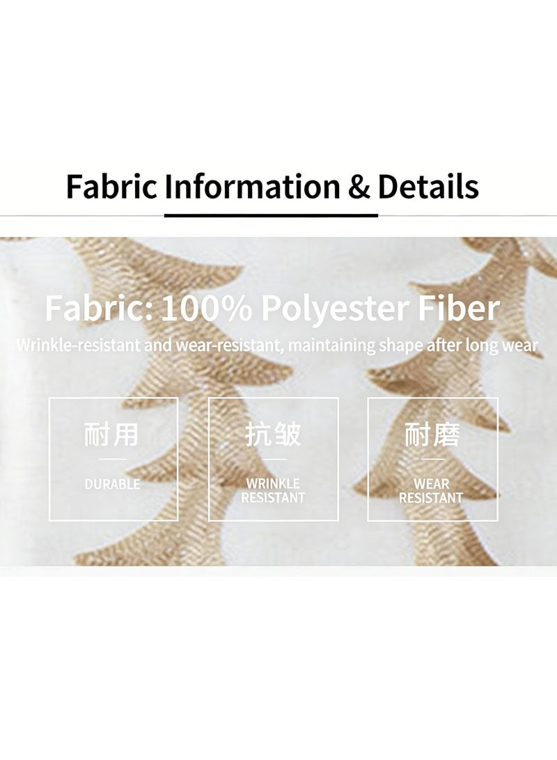 JiuAn Kaftan Abaya for Women Gold Embroidered Eid DressTraditional Wear - Image 4