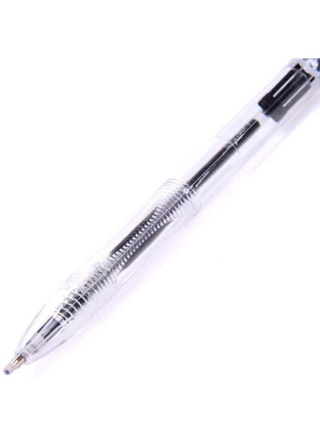 Baoke B14 0.7Mm Black Retractable Ballpoint Pen, Medium Oil Pen, 48 Pens/Box - Image 3