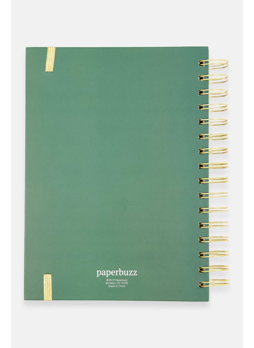 Paperbuzz Classic Notebook, Green Combo  - Image 3