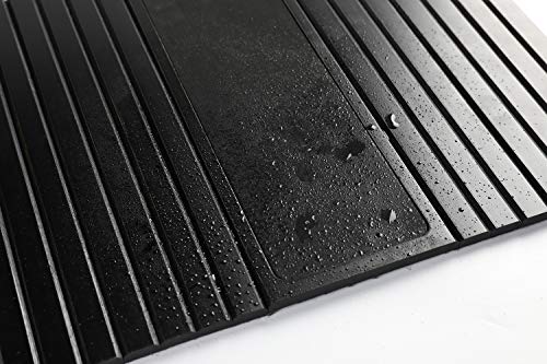 GEHE Sofa Arm Tray Table for Couch Flexible/Foldable Sofa Tray Couch arm Table Perfect for Drinks Snacks Remote Control or Phone Great arm Tray for Couch armrest (Black) - Image 4