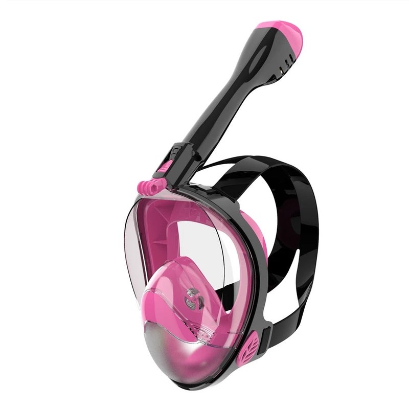 Bluejw Full Dry Full Face Waterproof Antifog Snorkel Mask Adjustable Head Strap One Window Anti-Leak Comfort Design for Scuba Diving - Image 1