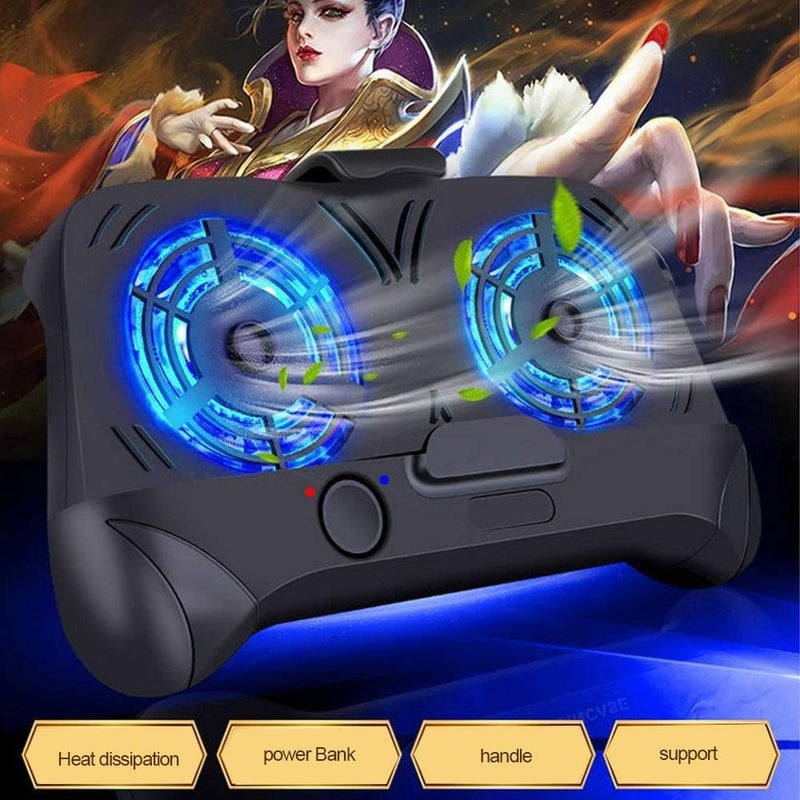 Multifunctional Game Handle Fan Cooling Bracket Mobile Phone Radiator Comfortable Handle.(D) - Image 4