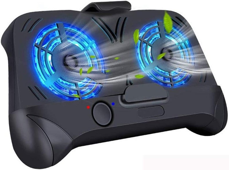 Multifunctional Game Handle Fan Cooling Bracket Mobile Phone Radiator Comfortable Handle.(D) - Image 1