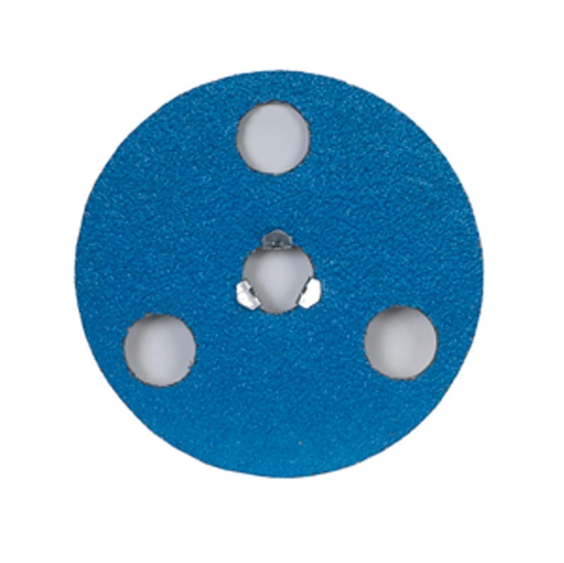 Norton BlueFire F826P AVOS Edger Speed-Lok Abrasive Disc, Fiber Backing, Zirconia Alumina, 5" Diameter, Grit 36 (Box of 5) - Image 1