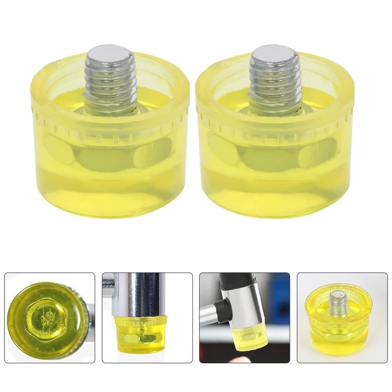 Replacement Rubber Hammer Heads 25mm 4Pcs Set Shock Resistant Mallet Tips for DIY Construction - Image 4