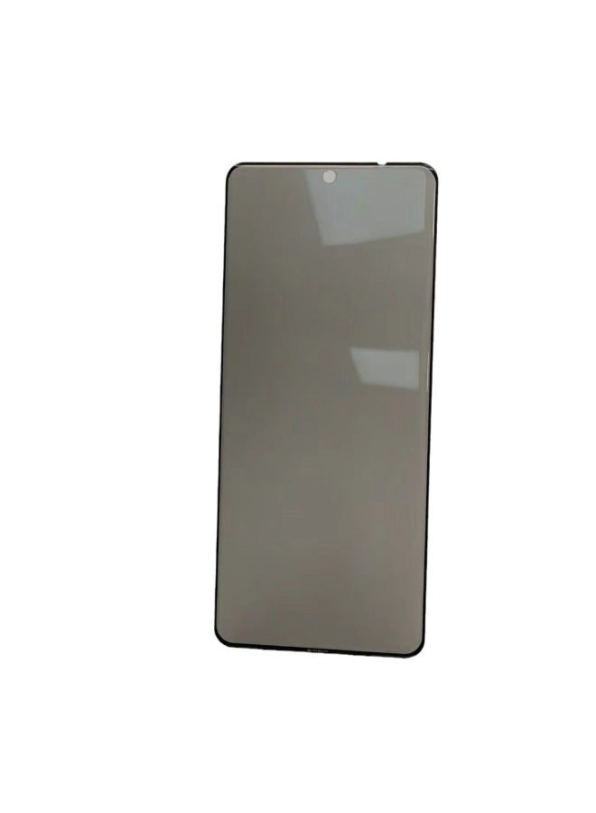 For Huawei Matex5 Full Glue Anti-peep Tempered Film X6 Full Screen Anti-peeping Screen Outside Screen Front Screen Privacy Film-Color:Full Glue Anti-peeping Belt Packaging-Dimensions:P70 Pro Does Not Support Fingerprint Unlocking