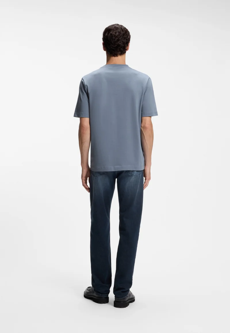 BOSS Relaxed-fit T-shirt with a layered logo print