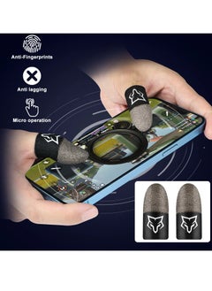سارافوكس طقم مشغل الهاتف المحمول Sarafox Wasp K5 مع بطارية للاطلاق التلقائي مزود بـ 4 أزرار متعددة الوظائف + أطراف أصابع احترافية للاعبين  - Image 5