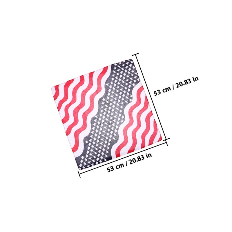 USA Flag Headscarf, Perfect for Patriotic Events and Outdoor Activities - Image 2