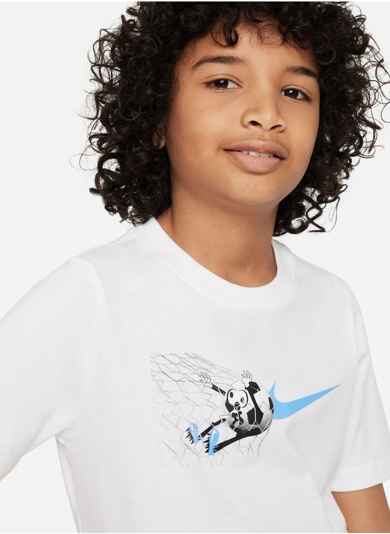 Nike - Youth NSW Soccer Ball T-Shirt - Image 1