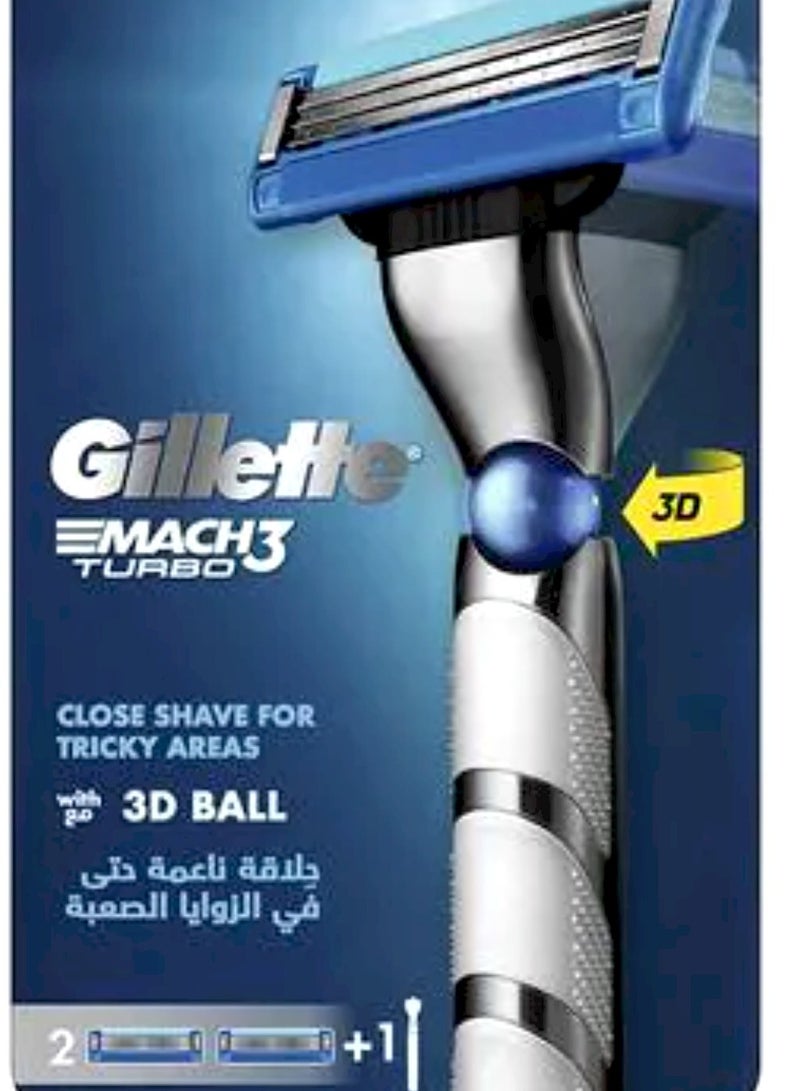 GILLETTE MACH 3 TURBO
