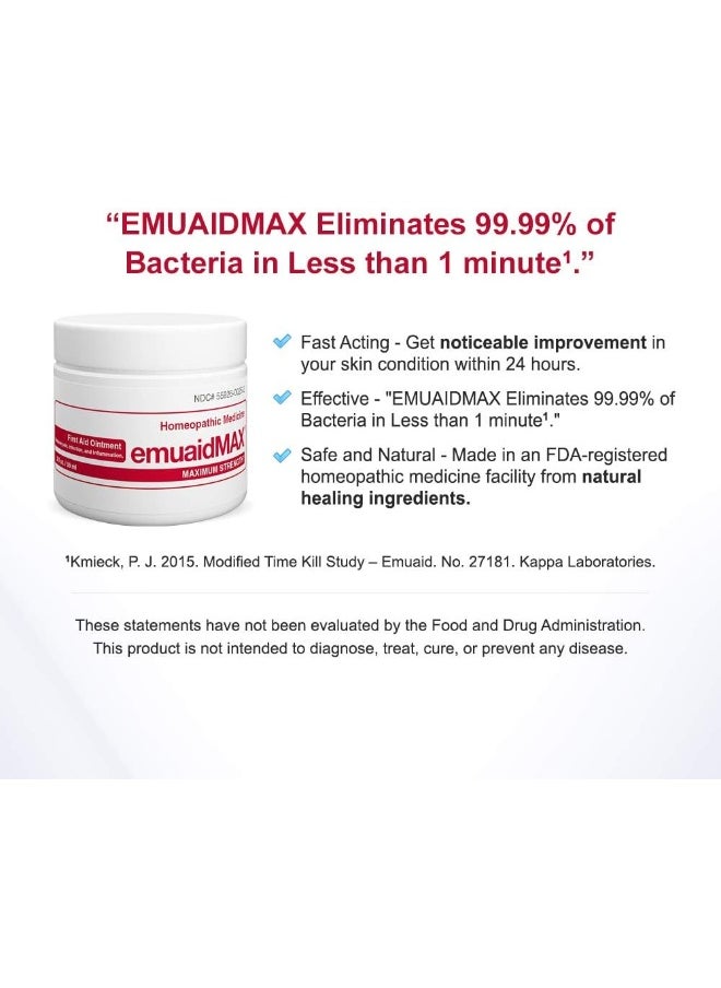 Emuaid EMUAID Max First Aid Ointment, 2 Ounce  - Image 3