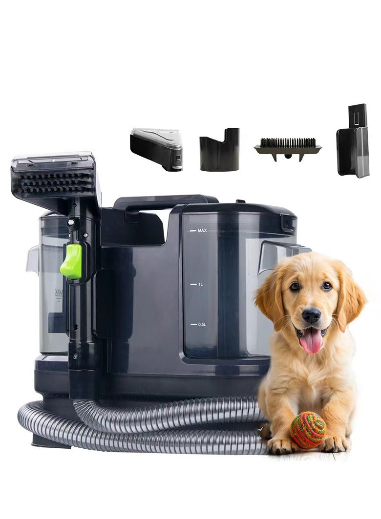 Portable and lightweight carpet and upholstery multi-surface cleaner for car seats, sofas, kitchens, pet cleaning, outdoors, and more to remove stains, spills, and stubborn messes. - Image 1