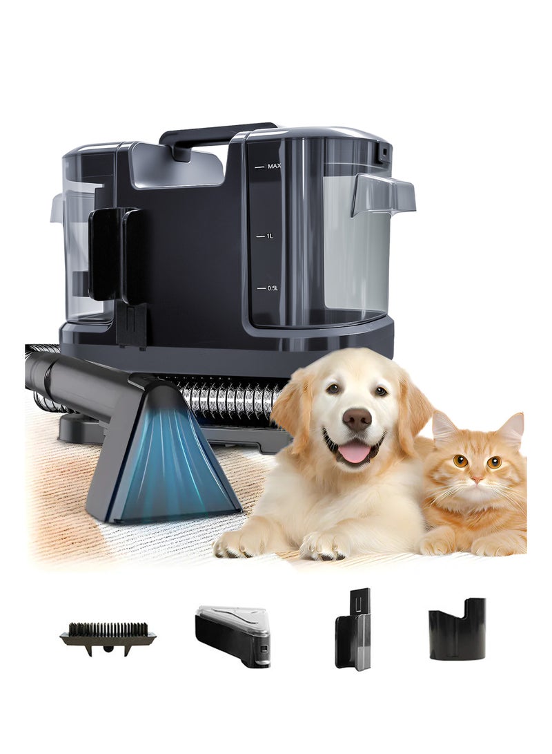 Portable and lightweight carpet and upholstery multi-surface cleaner for car seats, sofas, kitchens, pet cleaning, outdoors, and more to remove stains, spills, and stubborn messes. - Image 2