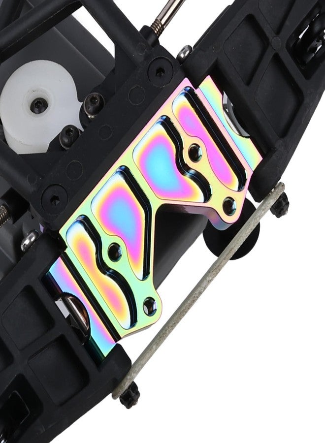 ZRRC Upgraded Aluminum RC Front Bulkhead for 1/10 Traxxas 2WD Slash, Rustler, Stampede, Bandit, Replace Parts 2530 2530A (Iridescent) - Image 4