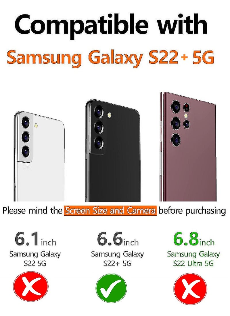 Super واقي شاشة من الزجاج المقوى مضاد للتجسس وخصوصية مصمم لهاتف Samsung Galaxy S22+ مع تغطية كاملة للشاشة وخالي من الفقاعات - Image 3