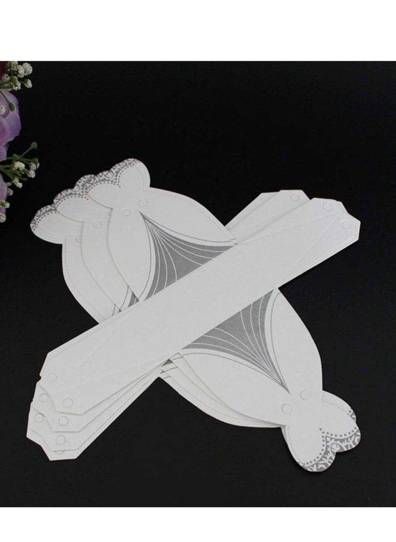 Gerenic Gift boxes suitable for wedding parties, bride shape, set of 20 pieces, cardboard  - Image 2