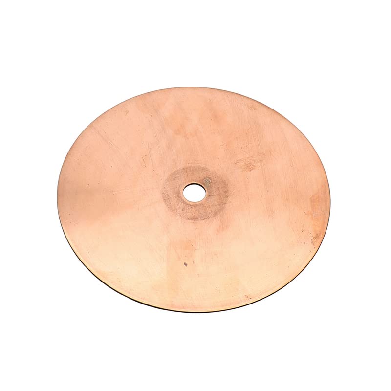 VIGAN 150MM Copper Laps Gems Polishing Copper Disc Polishing Grinding Disc Gemstone Final Polish Disk Hole Diameter 12.7MM - Image 1