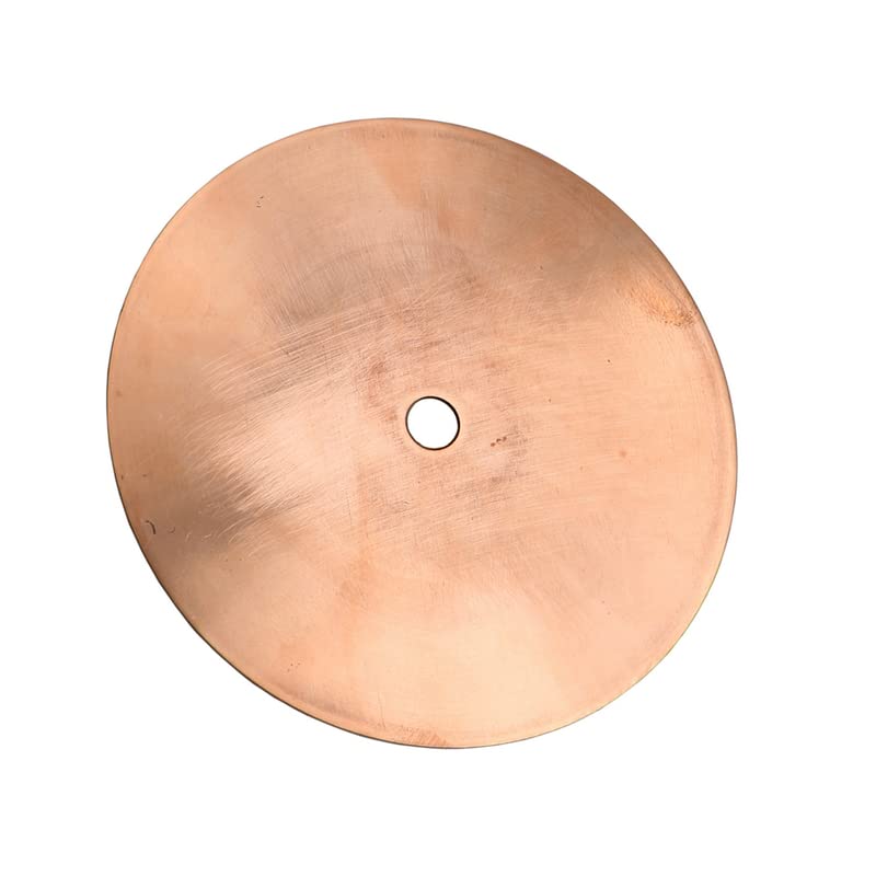 VIGAN 150MM Copper Laps Gems Polishing Copper Disc Polishing Grinding Disc Gemstone Final Polish Disk Hole Diameter 12.7MM - Image 3