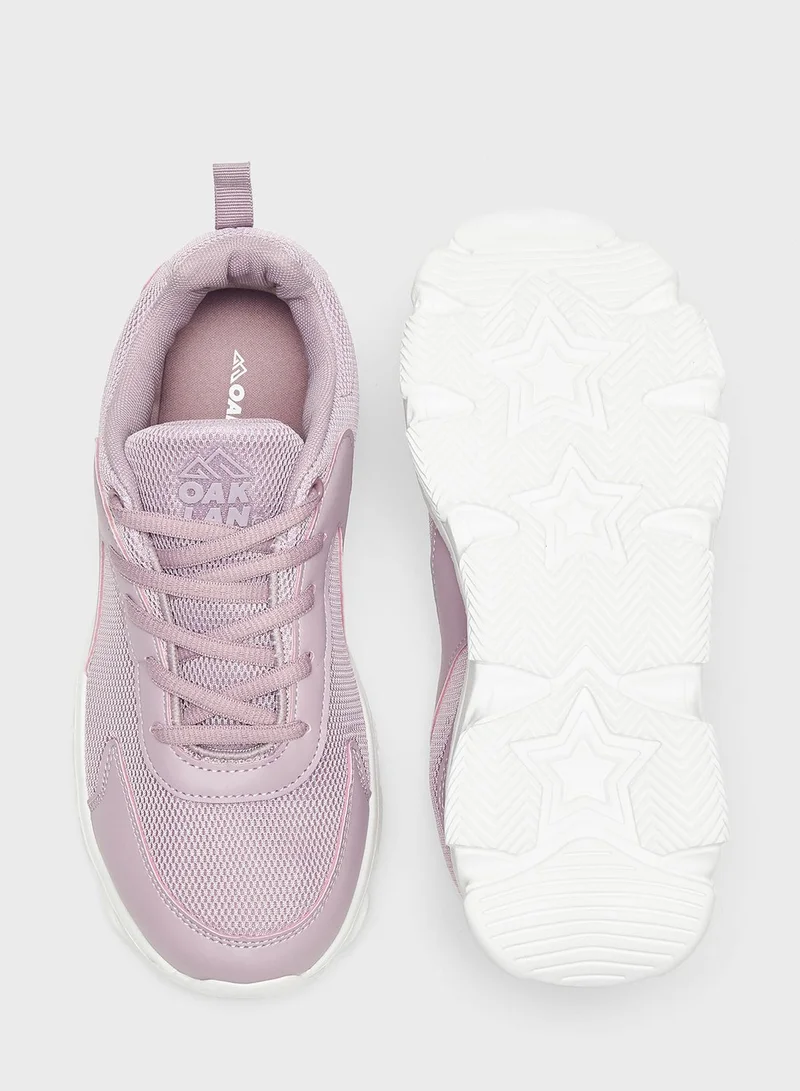 Oaklan by Shoexpress Lace Up Low Top Sneakers