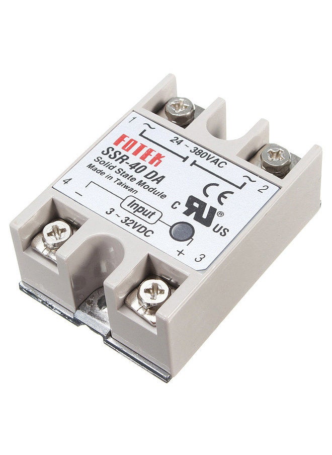 Generic - Digital LCD PID REX-C100 Temperature Controller Set + K Thermocouple + Max.40A SSR - Image 1