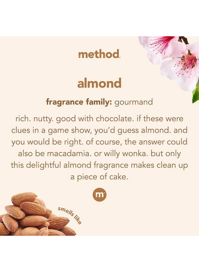 Method منظف الخشب اليومي من ميثود، لوز، تركيبة نباتية تنظف الرفوف والطاولات والأسطح الخشبية الأخرى بينما تزيل الغبار والأوساخ، 28 أونصة سائلة، (عبوة من 4) - Image 3