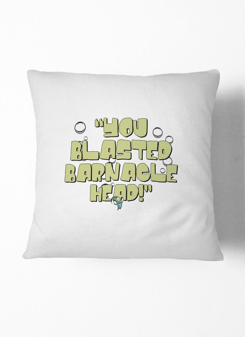 LOUD UNIVERSE Decorative Cushion You Granacle Head Quote From Spongebob Squarepants Couch Cushion - Image 1
