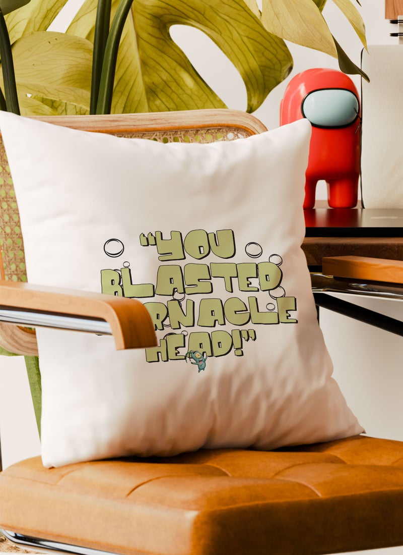 LOUD UNIVERSE Decorative Cushion You Granacle Head Quote From Spongebob Squarepants Couch Cushion - Image 4