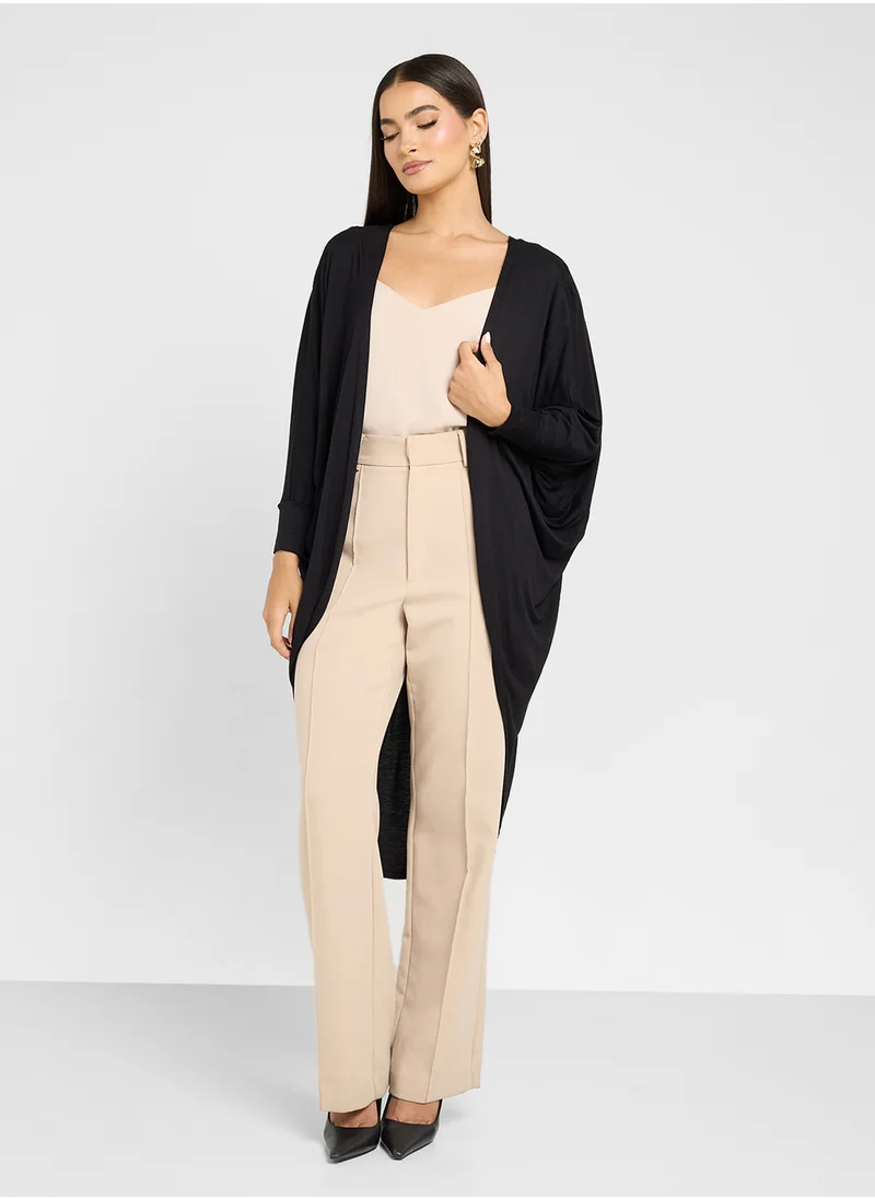 ايلا Open Front Cardigan