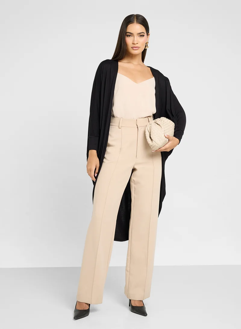 ايلا Open Front Cardigan