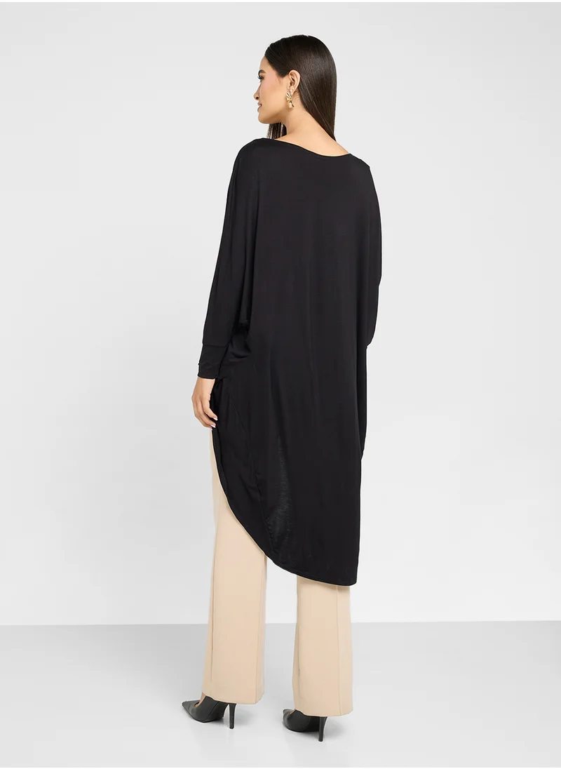 ايلا Open Front Cardigan