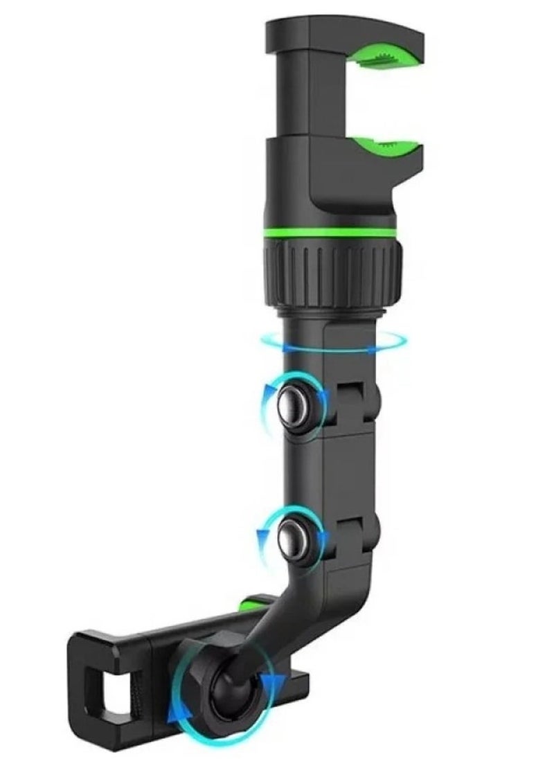 ELTRAZONE BASTEC mobile phone holder for car mirrors with 360-degree control BC945 - Image 4