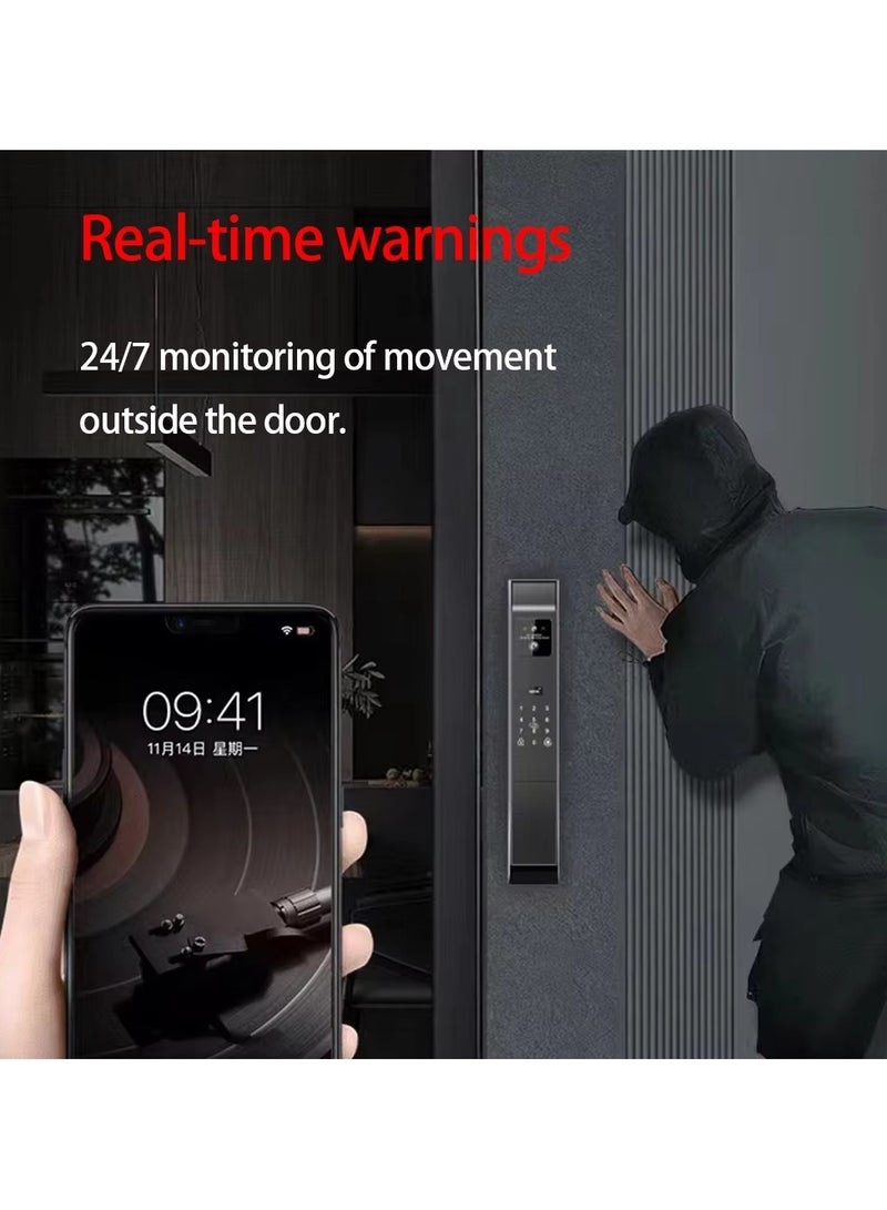 XP SMART X19 Finger Print Smart Lock withl  Password Auto open - Image 5