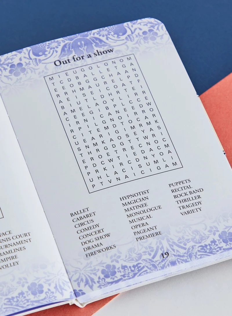 All Sorted William Morris Strawberry Theif Wordsearch