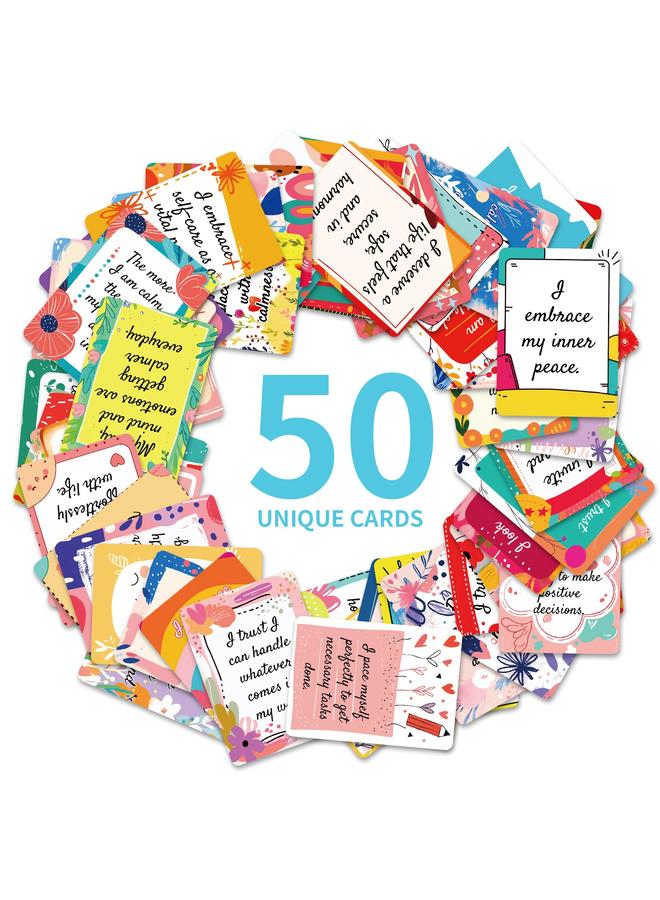 الأزرق جي دبليو رفع بنشاط 50 بطاقة تحفيزية عبارة إنجليزية بطاقة بريدية بطاقة بريدية إبداعية الاسم الإنجليزي بطاقة تحفيزية - Image 4