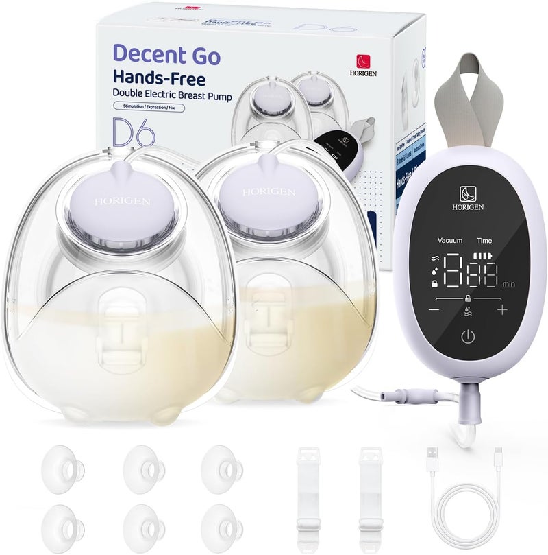 HORIGEN D6 Hands-Free Electric Breast Pump - Image 1