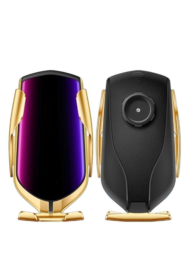 REOCLE - Wireless Car Charger 10W Fast Wireless Charger for car Auto-Clamping Fit for iPhone 15 14 13 12 11 Pro Max & Samsung Galaxy S23 Ultra S22 S21 S20 S10+ S9+ Note 9 etc - Image 1