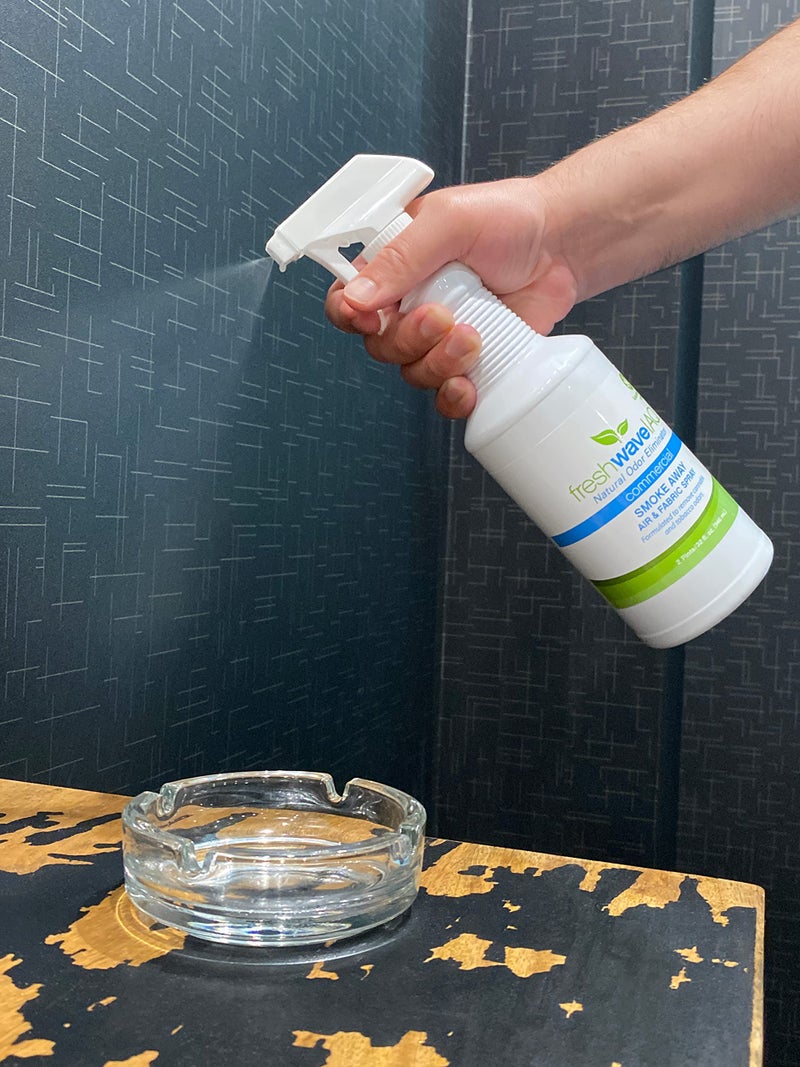 Fresh Wave IAQ Commercial Smoke Away Air & Fabric Spray, 32 Fl. Oz. | Great for Strong Odors | Safer Natural Ingredients | Odor Eliminator for Home or Large Commercial Areas - Image 5