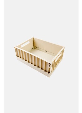 Muy Mucho Foldable Box, Beige  - Image 1