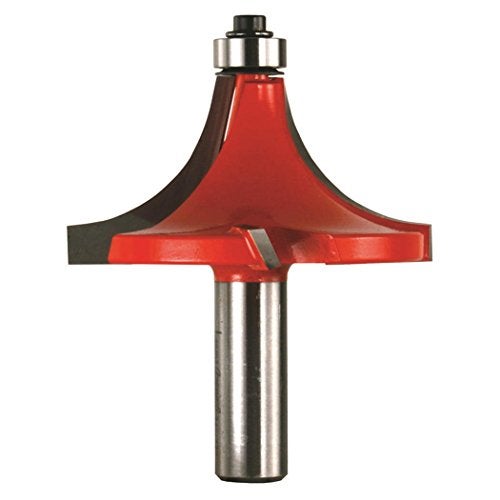 Freud Quadra-Cut Radius Rounding Over Bit with Perma-Shield Coating for Flawless Finish - 4 Cutters, 1/2" Shank Dia., 1" Radius, 3-1/8" Length - 34-132 - Image 3