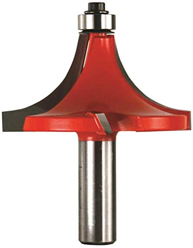 Freud Quadra-Cut Radius Rounding Over Bit with Perma-Shield Coating for Flawless Finish - 4 Cutters, 1/2" Shank Dia., 1" Radius, 3-1/8" Length - 34-132 - Image 2